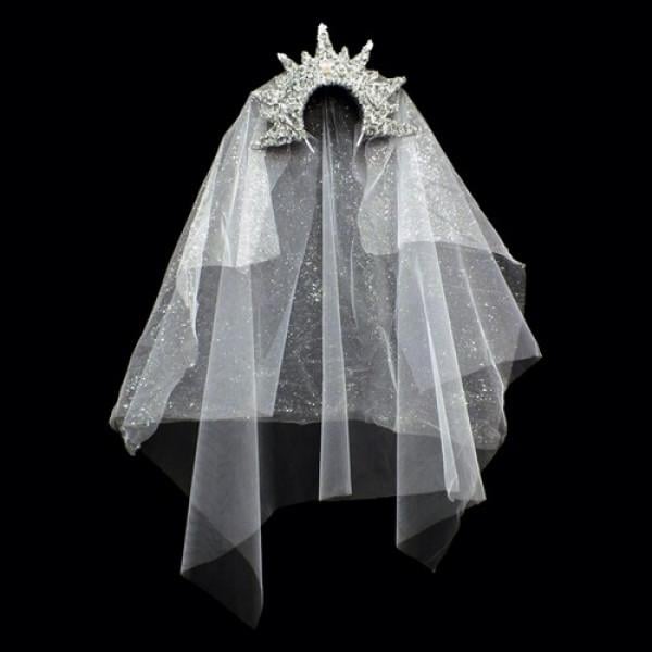 Корона Seta Царица с фатой (16-906SL)