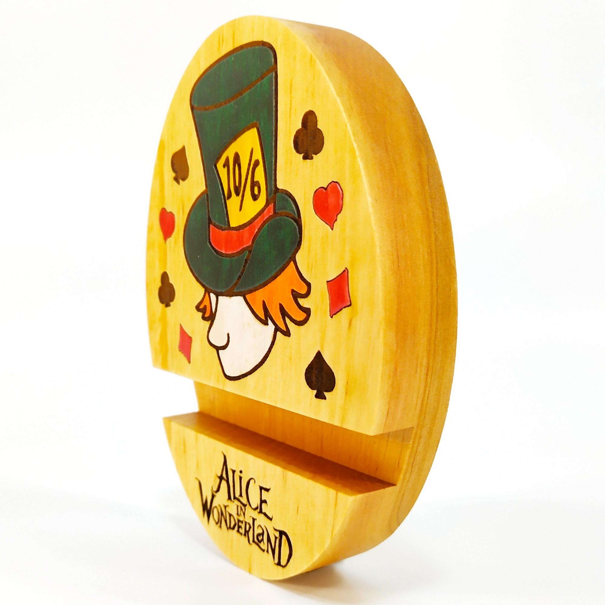 Подставка для смартфона Майстерня містера Томаса Alice in wonderland 9х11 см - фото 5