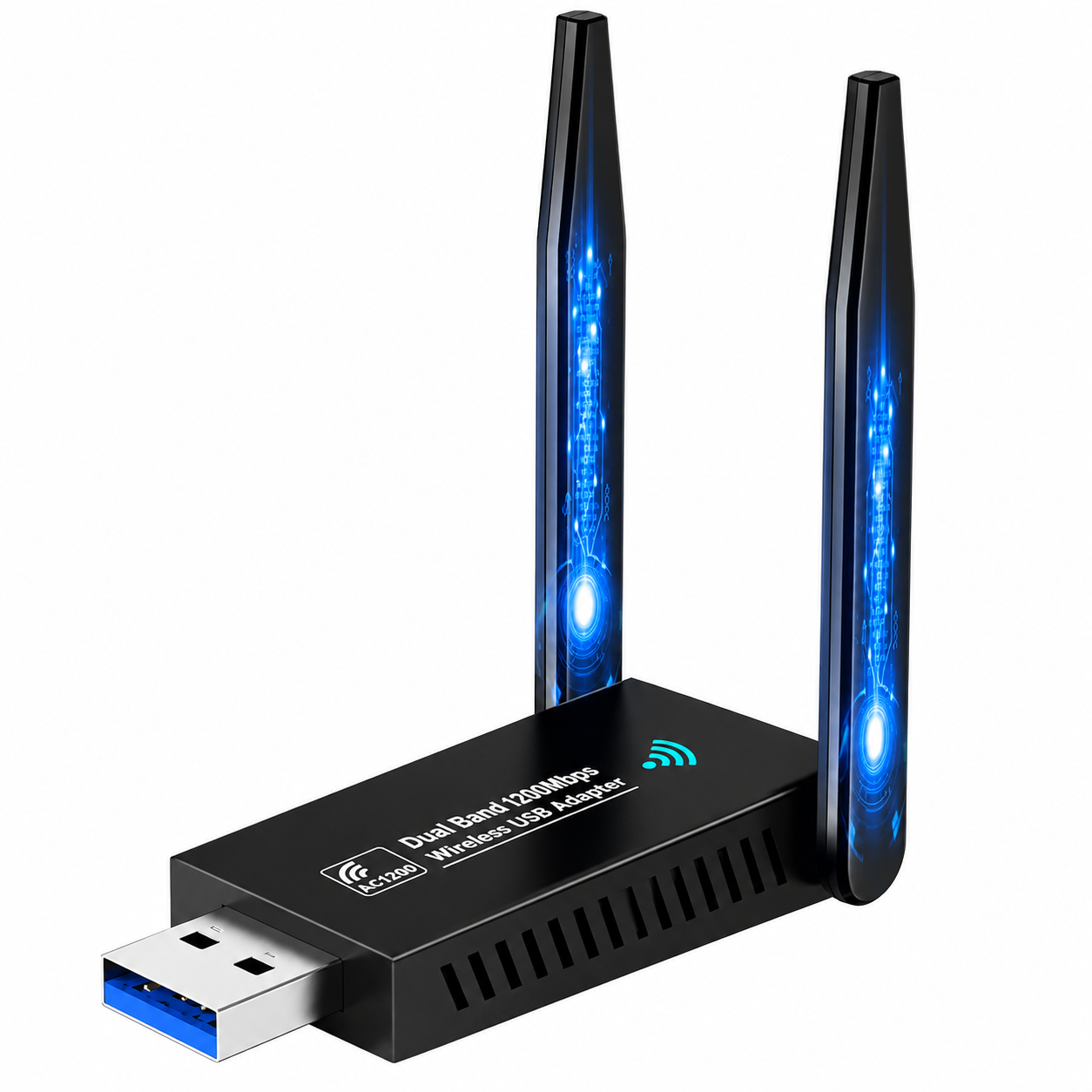 Адаптер WIFI беспроводной 5G 1300 Мбит/с Bluetooth 5.0 Dual-Band (1013-546-00)
