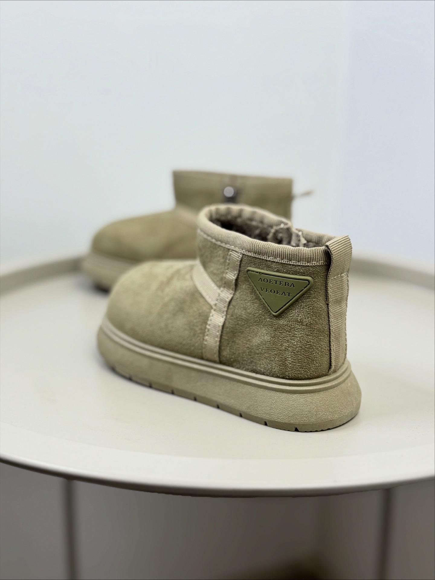 Ботинки детские зимние 1662 р. 26 Бежевый (30546137) - фото 4