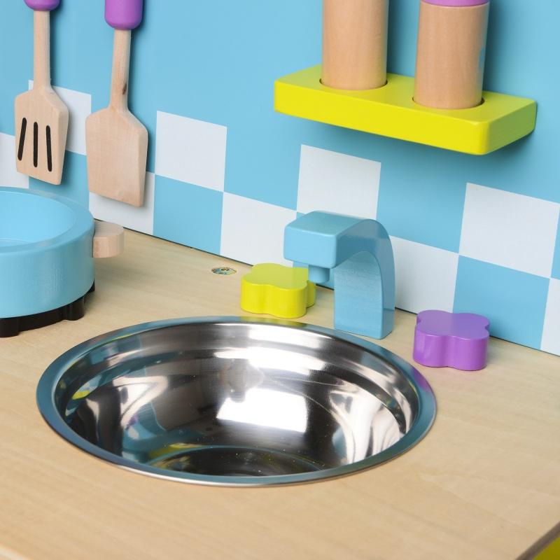 Игровой набор деревянная Детская куxня (IE579) - фото 8 Игровой набор деревянная Детская куxня (IE579) - фото 8