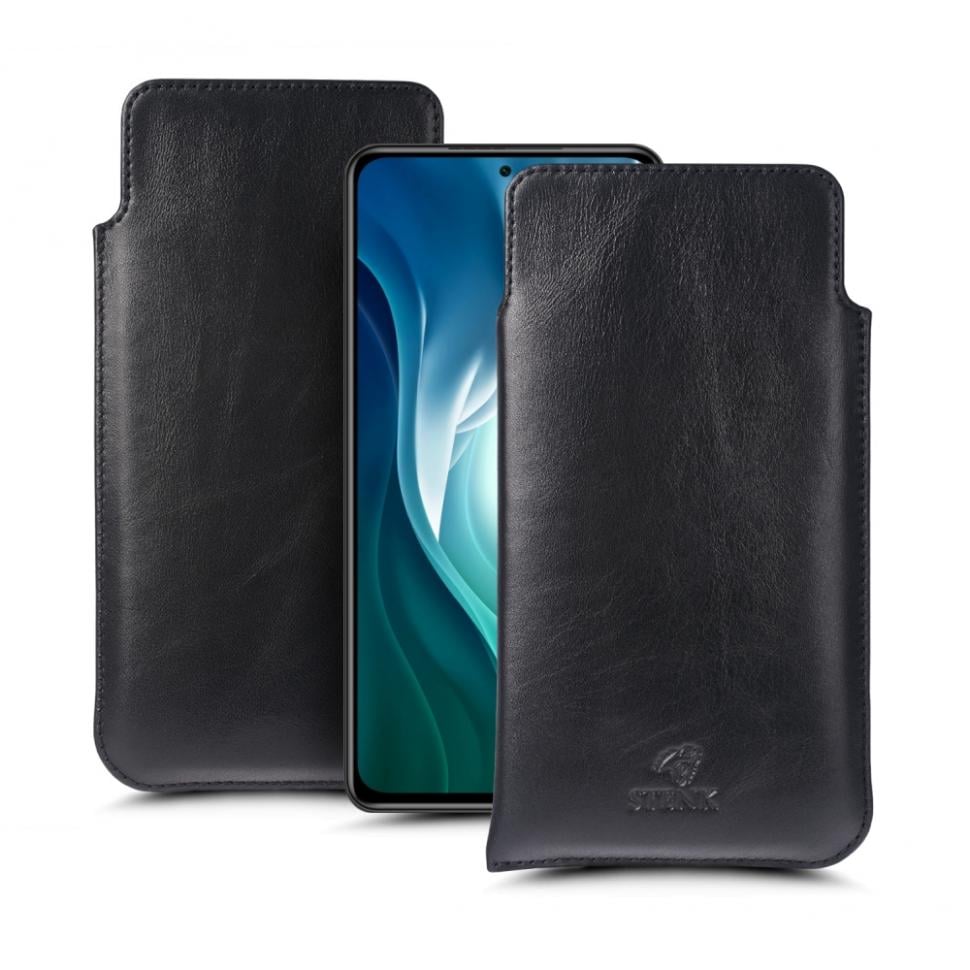 Футляр Stenk Elegance для Xiaomi Mi 11i Черный (69673)