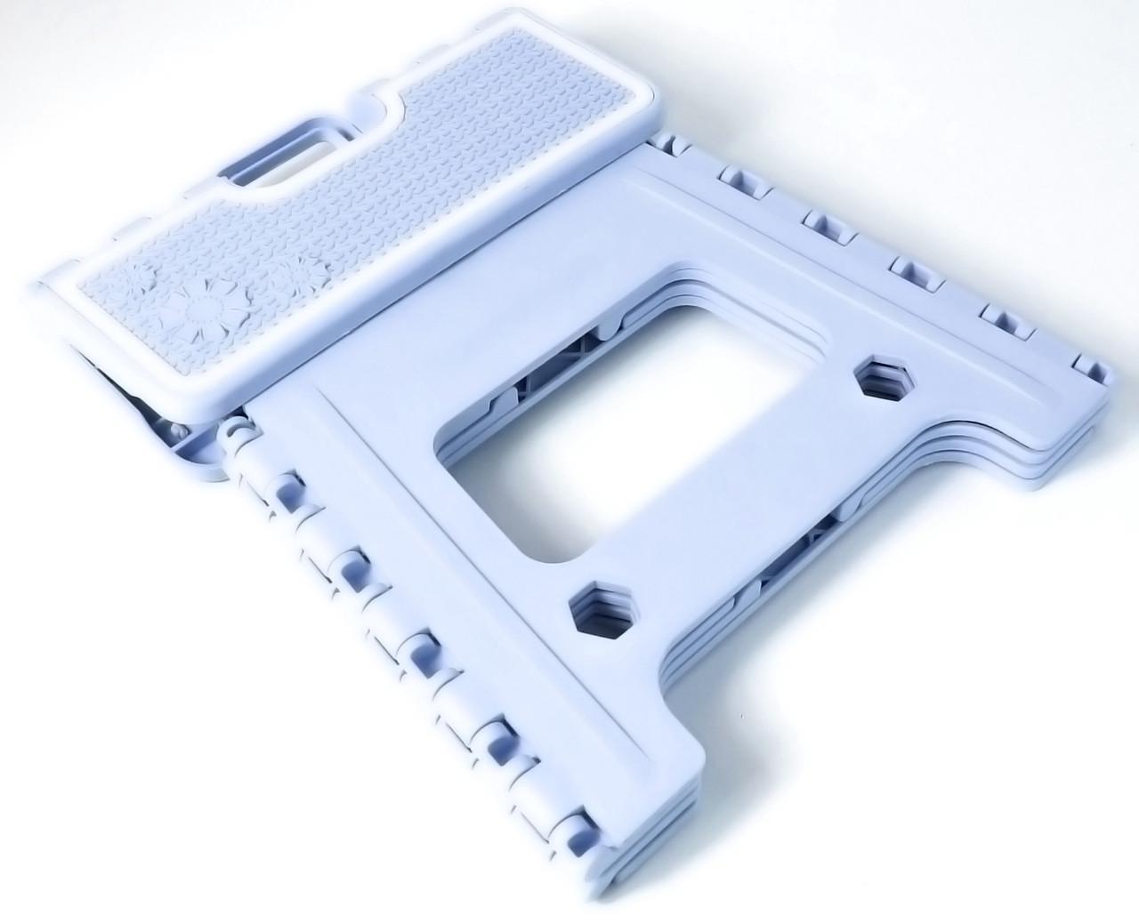 Табурет розкладний Stenson R87944 30х25х25 см Блакитний (65cd360c) - фото 2 Табурет розкладний Stenson R87944 30х25х25 см Блакитний (65cd360c) - фото 2