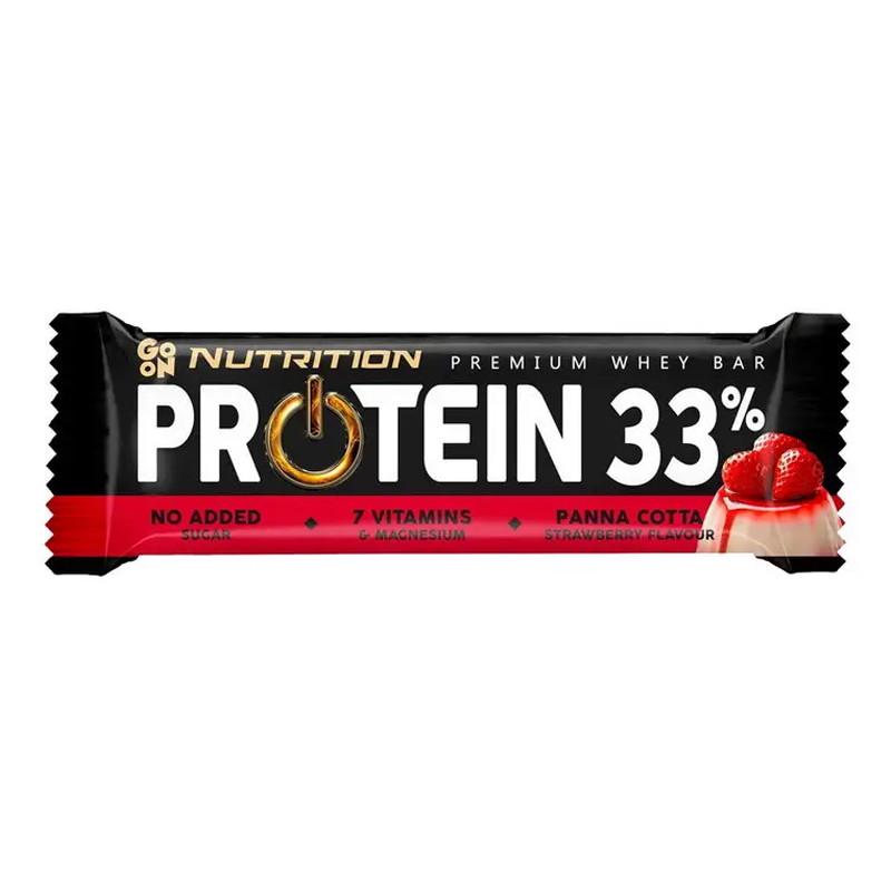 Протеиновый батончик GOON NUTRITION Protein 33% Bar Панна котта 50 г (23087-01) - фото 1