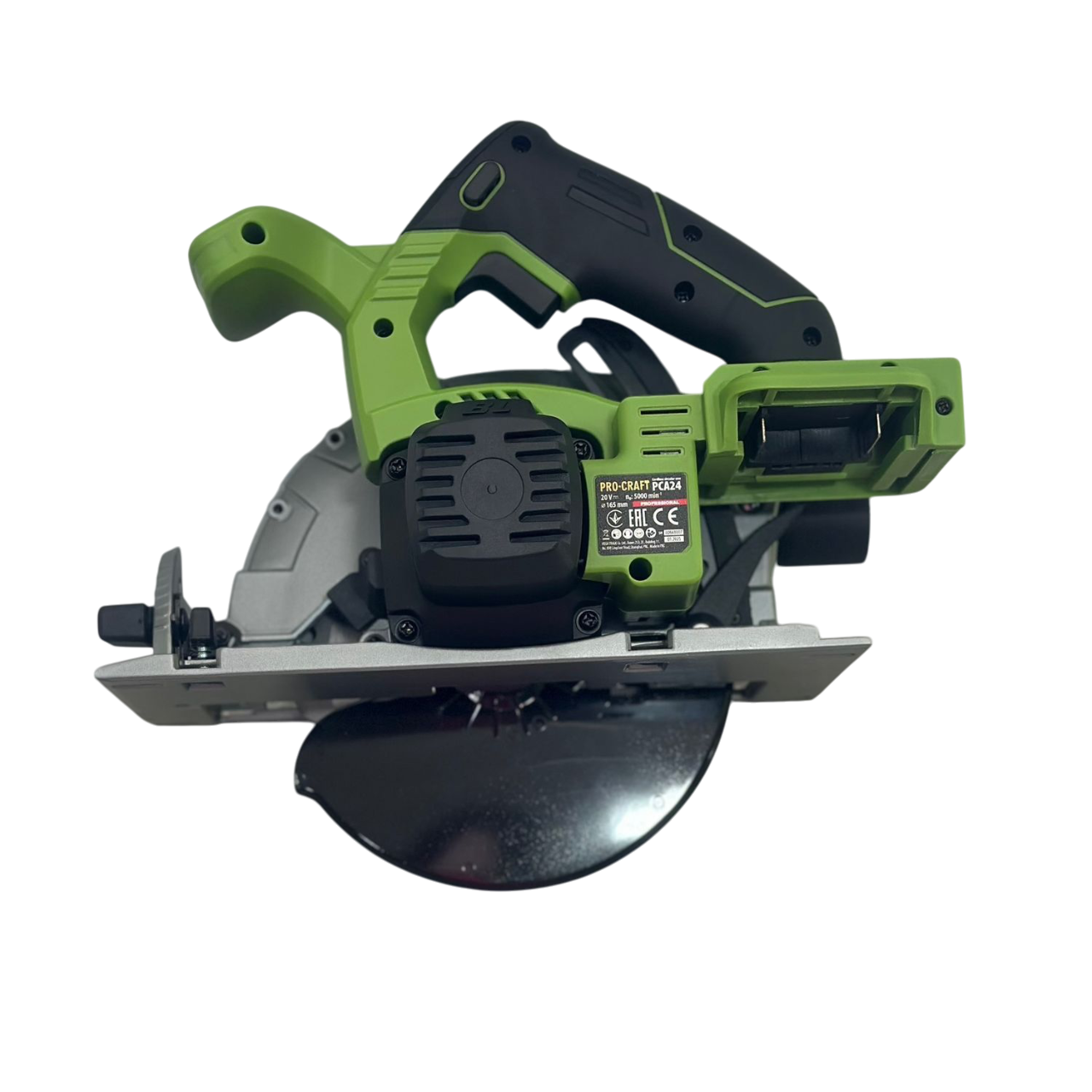 Дискова пила акумуляторна ProCraft PCA24 20 В без АКБ та зарядного пристрою (030263) - фото 3