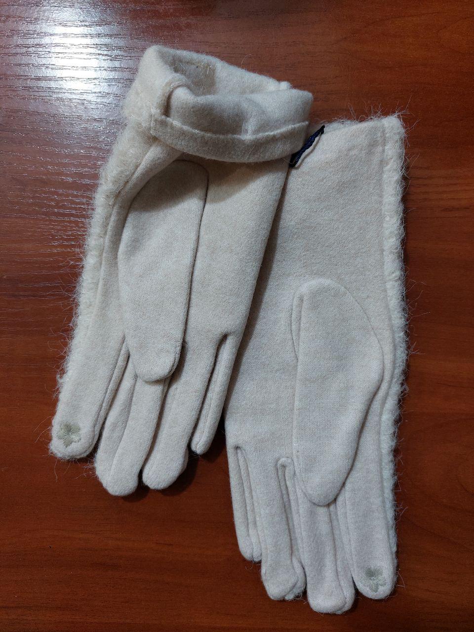 Перчатки сенсорные женские теплые One size Бежевый (456900/2) - фото 2 Перчатки сенсорные женские теплые One size Бежевый (456900/2) - фото 2