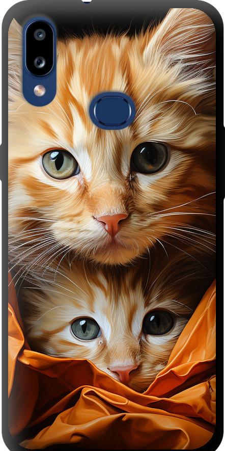 Чехол на Samsung Galaxy A10s A107F Котики 2 (5664b-1776-42517)