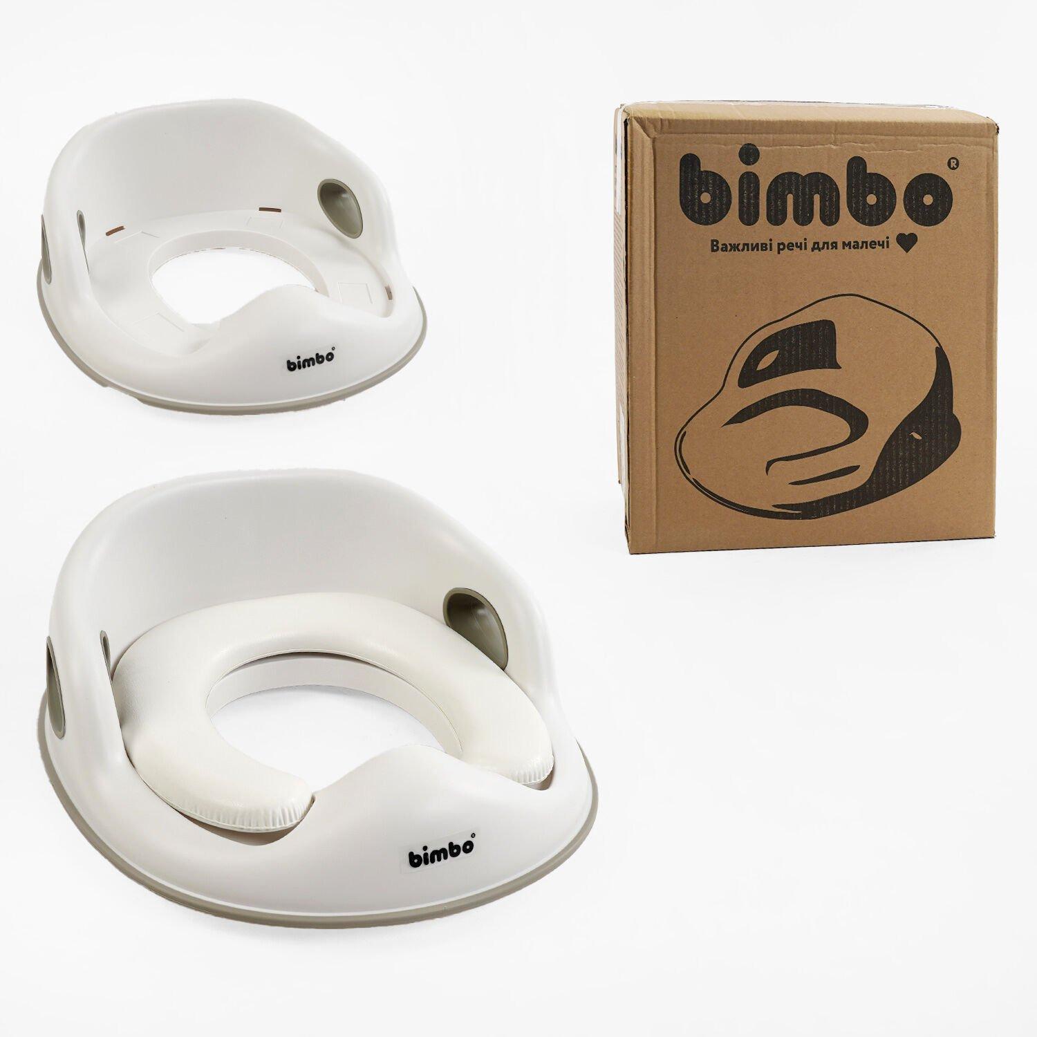 Сидіння для унітазу Bimbo BM-01172 знімне м'яке сидіння 31x34x11 см - фото 2 Сидіння для унітазу Bimbo BM-01172 знімне м'яке сидіння 31x34x11 см - фото 2