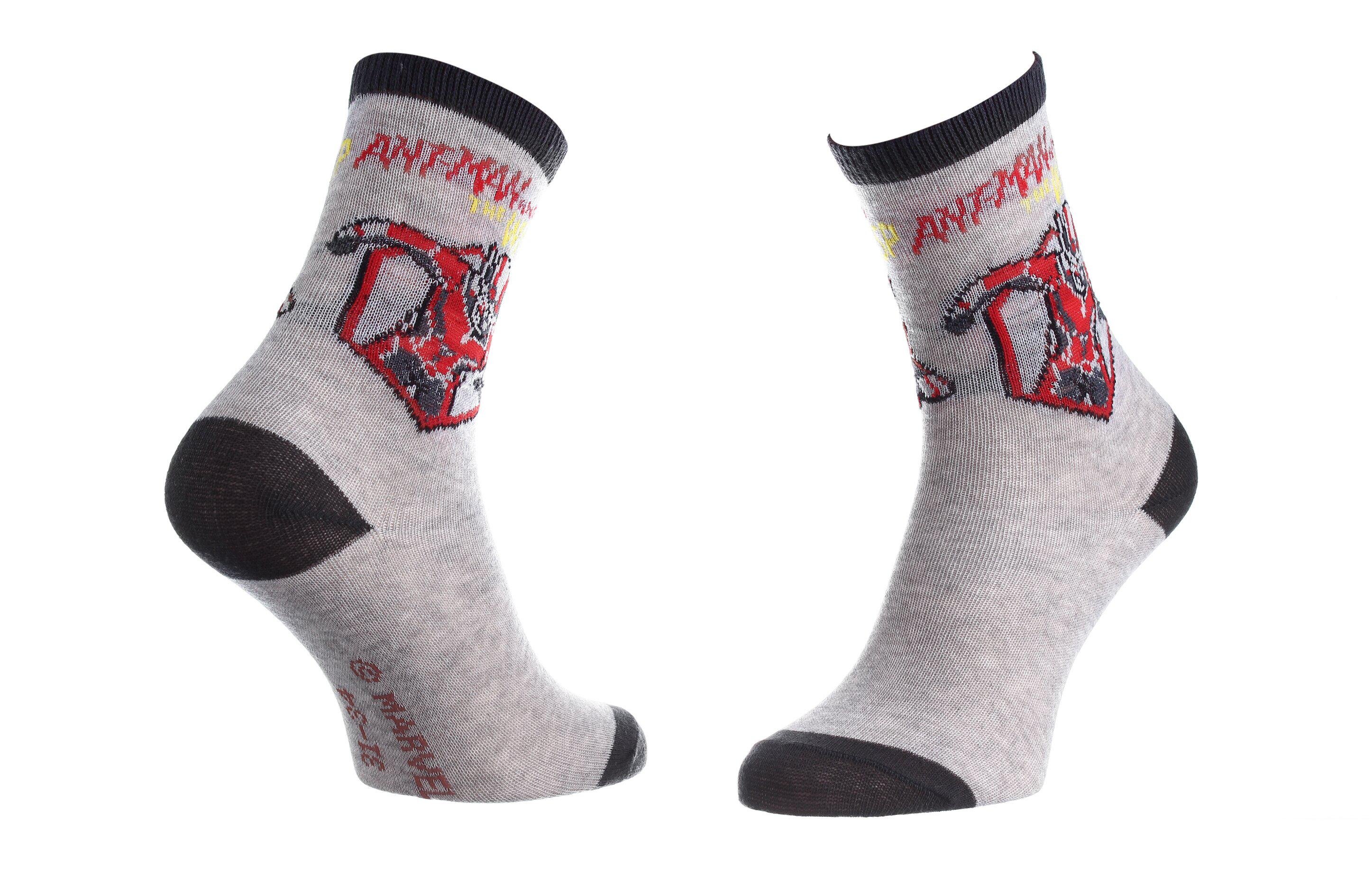 Носки Marvel Bust Ant-Man р. 27-30 Gray (83895248-3)