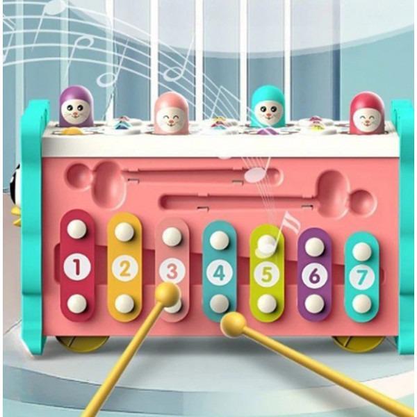 Игрушка развивающая Magic Box Монтессори 8в1 Blue (12159777) - фото 3 Игрушка развивающая Magic Box Монтессори 8в1 Blue (12159777) - фото 3