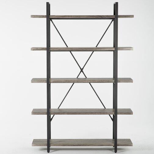 Стеллаж для хранения Loft NS-1805 1780x1100x300 мм Черный (6156d5813edc877ba8589951)