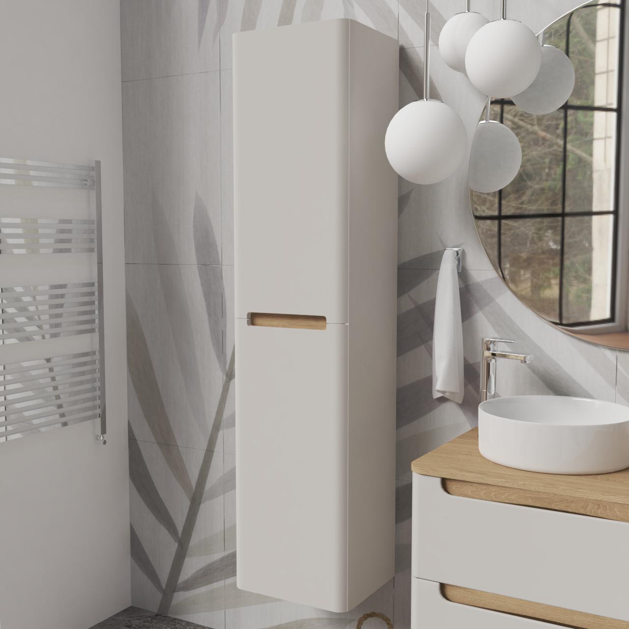 Пенал подвесной MVK Vostok Terra 40 B1 левый эмаль 400х300х1600 мм Кашемир матовый (tr140lcs) - фото 2 Пенал подвесной MVK Vostok Terra 40 B1 левый эмаль 400х300х1600 мм Кашемир матовый (tr140lcs) - фото 2