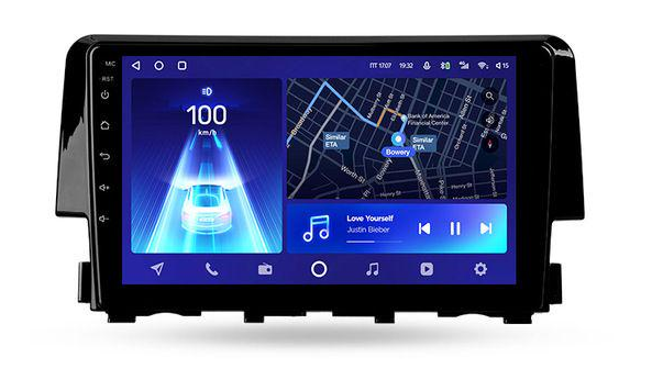 Магнитола штатная Teyes CC2 Plus 3/32 GB 4G+WiFi Honda Civic 10 2015-2020