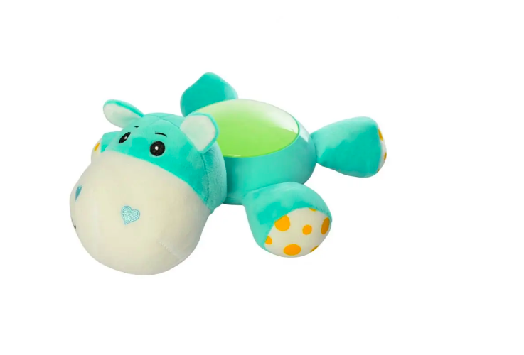 Ночник плюшевый LimoToy Бегемот HB0001