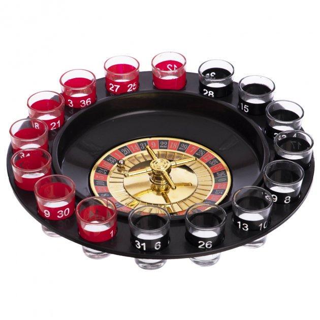 Настільна гра Drinking Roulette Brain Game Set 066 16 чарок