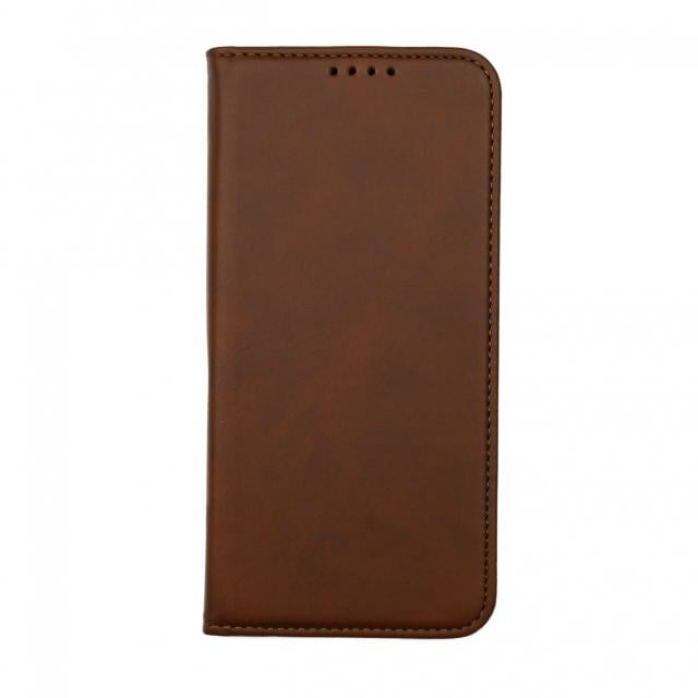 Чехол-книжка Premium Realme 8/8 Pro Dark Brown