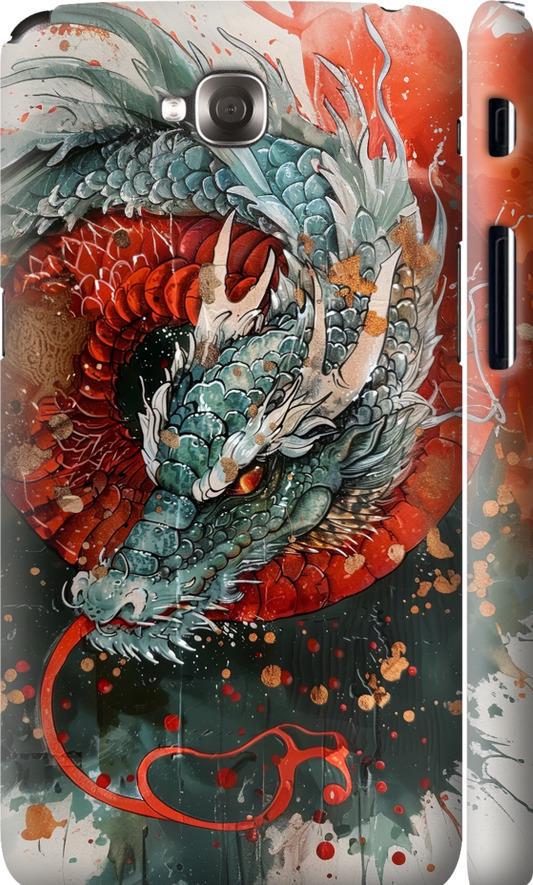 Чехол на LG G Pro Lite Dual D686 Стихия огня (6101c-440-42517)