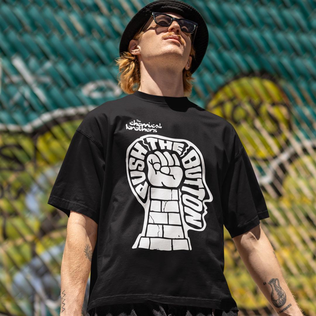 Футболка унисекс The Chemical Brothers Push the Button 3XL Черный (0000013360)