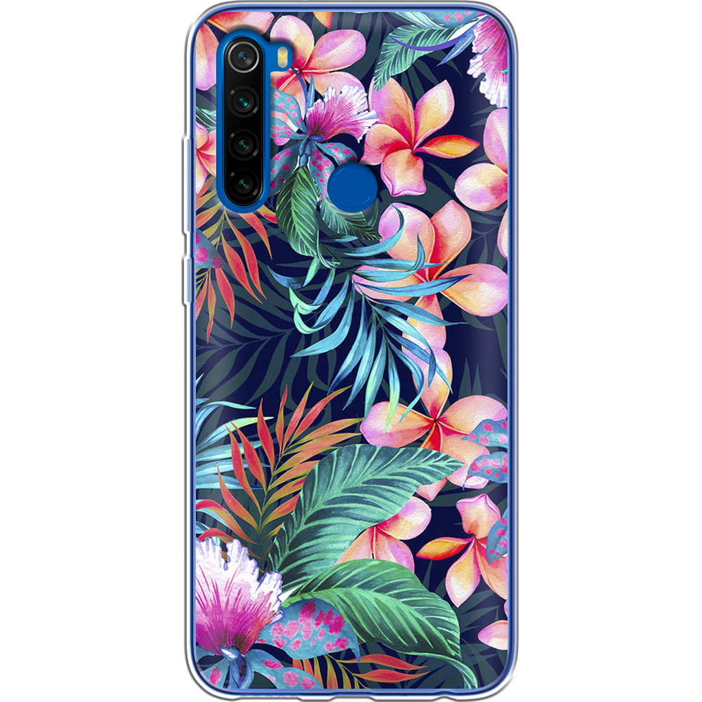 Чехол Boxface Xiaomi Redmi Note 8T flowers in the tropics Прозрачный силикон (38532-up1971-38532) Чехол Boxface Xiaomi Redmi Note 8T flowers in the tropics Прозрачный силикон (38532-up1971-38532)