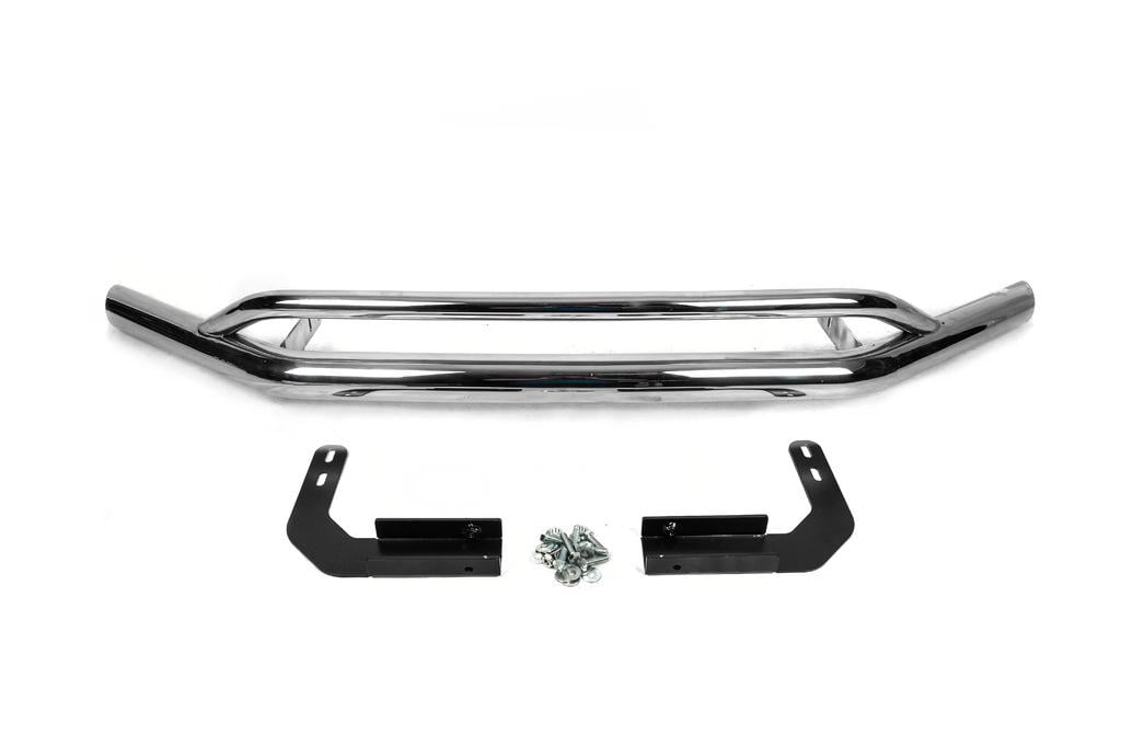Передний ус двойной Vegas 2016-2021 d76/42 мм CAN для Volkswagen Amarok 2010-2022 гг. нержавеющая сталь Хром