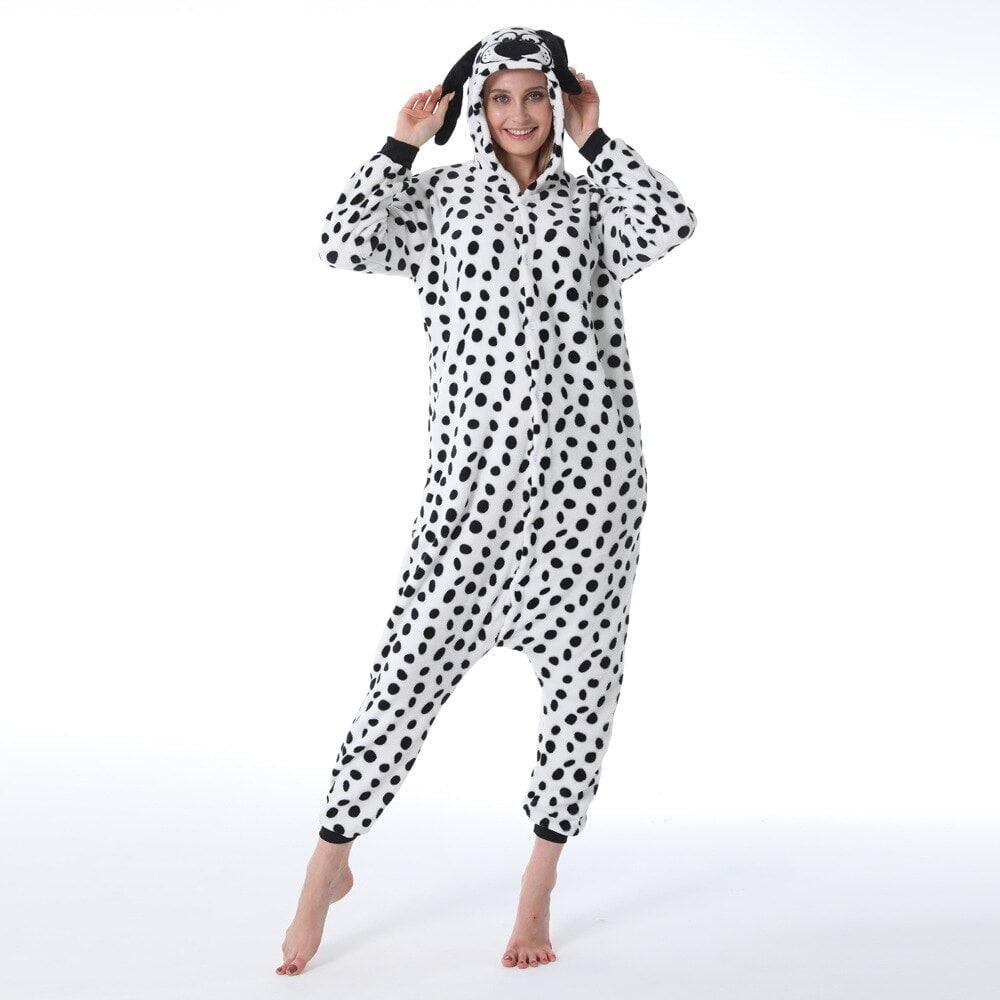 Пижама Kigurumi Далматинець S 145-155 см Чорно-білий (6049/S)