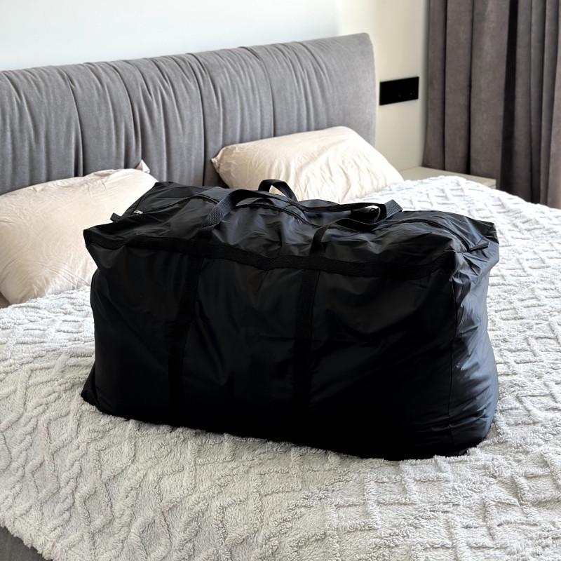 Сумка для перевозки вещей нейлоновая M Черный (Hs-70-bl)