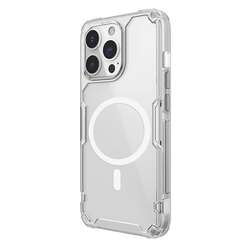 Противоударный Чехол Nillkin Nature Pro Magnetic TPU для Apple iPhone 15 Pro (6.1") Бесцветный (прозрачный) - фото 2