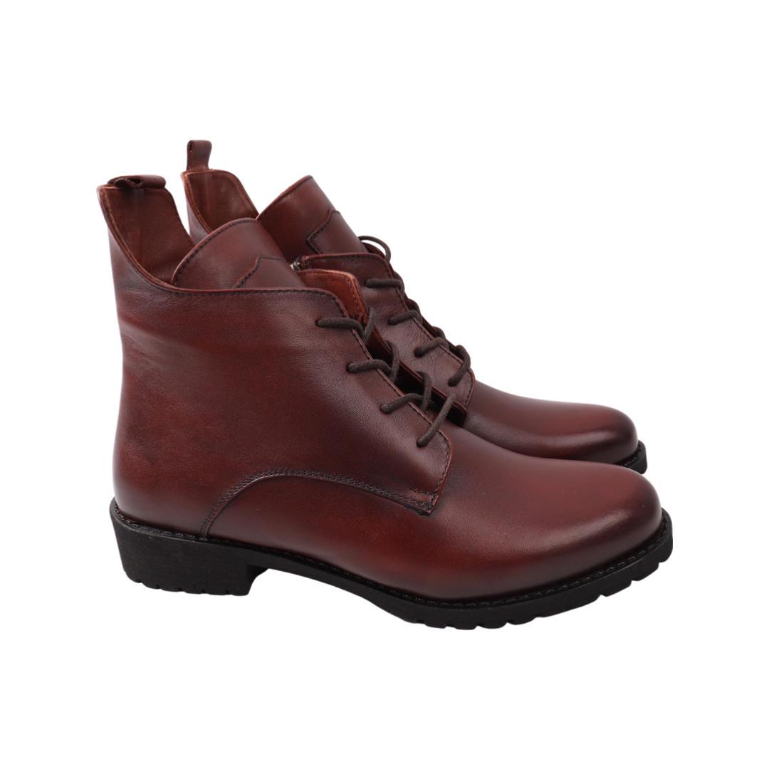 Ботинки женские Altura из кожи р. 39 Коричневый (17-21DHC)