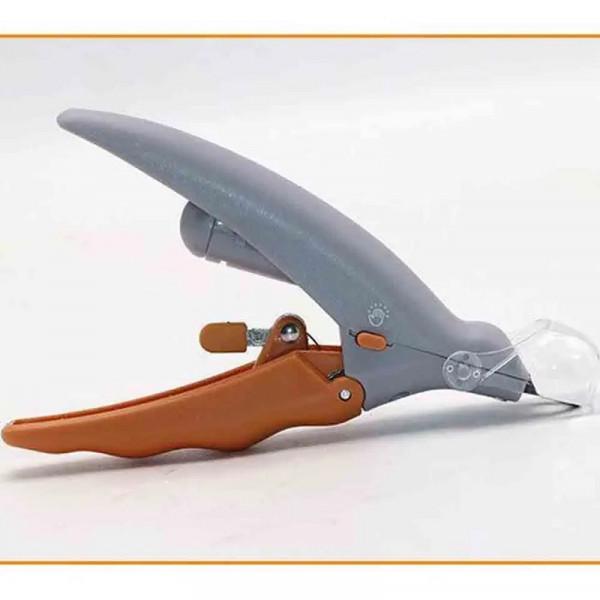 Когтерез для кошек и собак PFCS-A с подсветкой Серо-оранжевый (2091) - фото 6