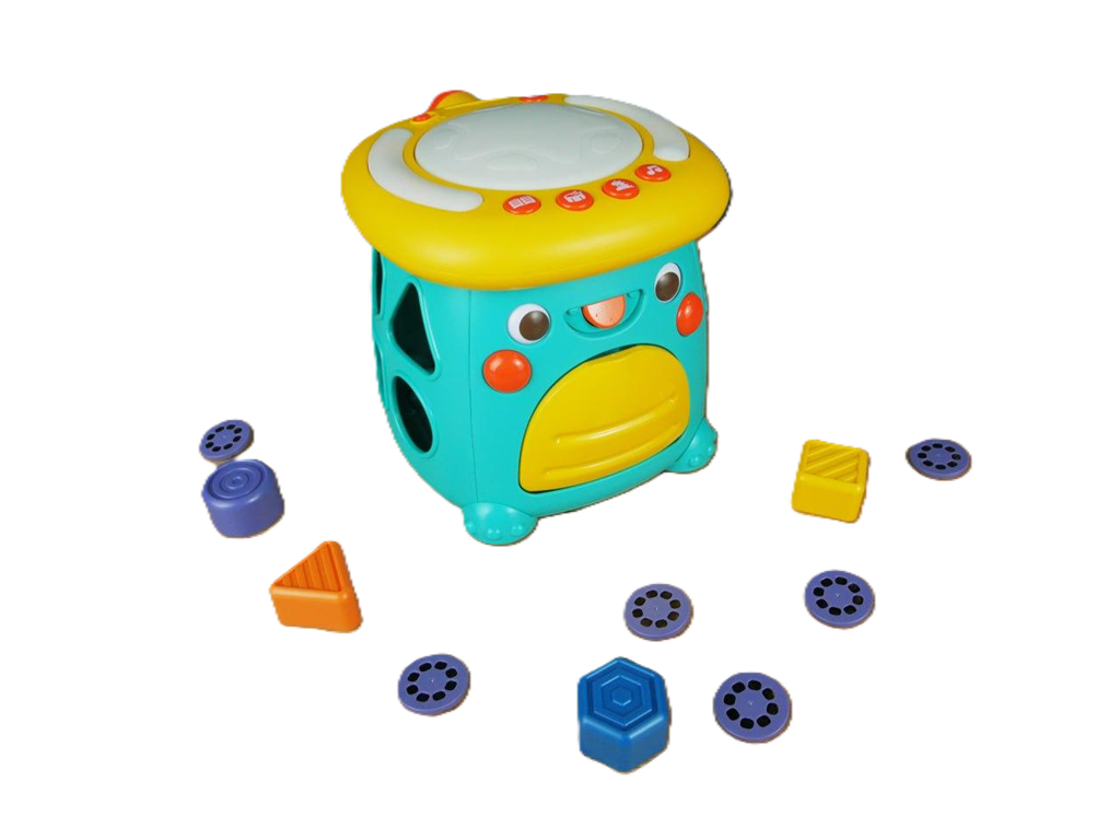 Игрушка музыкальный куб 01551 24 звук/подсветка (164147)