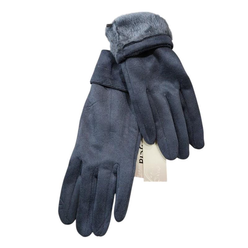 Перчатки сенсорные женские One size Серый (565680) - фото 3