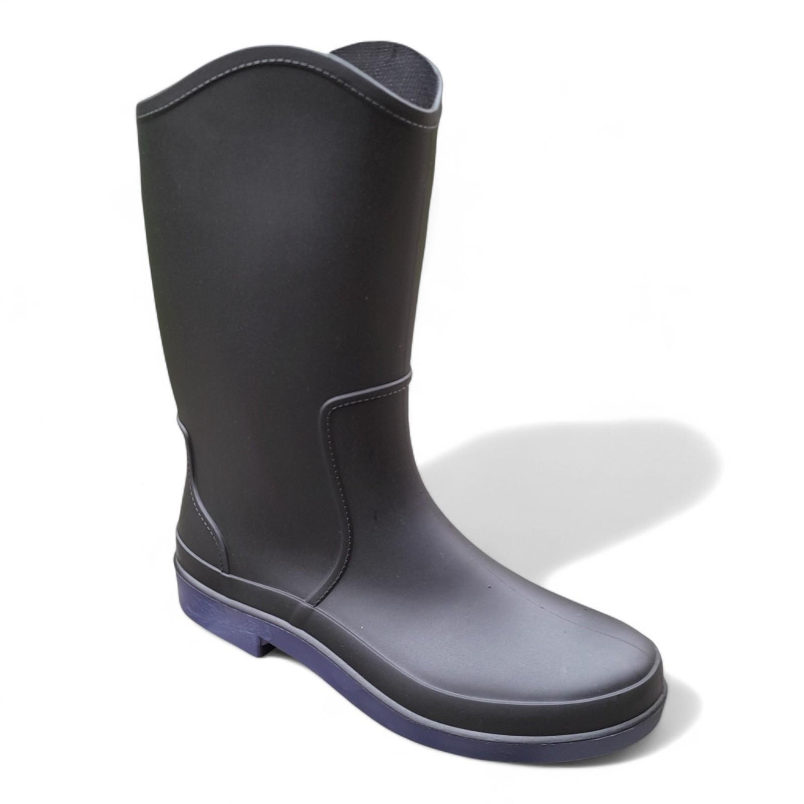 Сапоги резиновые женские dagostyle р. 37 24 см Черный (2770373692) - фото 3 Сапоги резиновые женские dagostyle р. 37 24 см Черный (2770373692) - фото 3