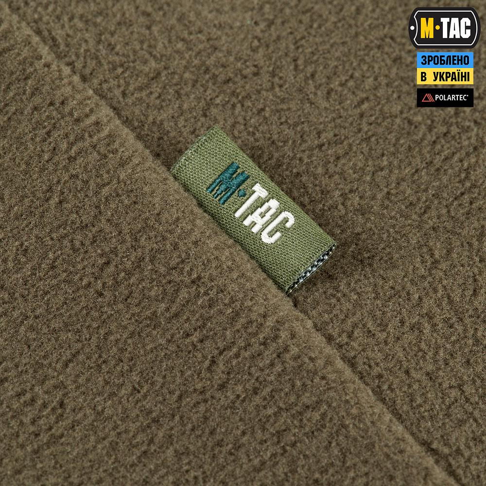 Кофта флісова M-Tac Delta Polartec XL Олива (5918867) - фото 7