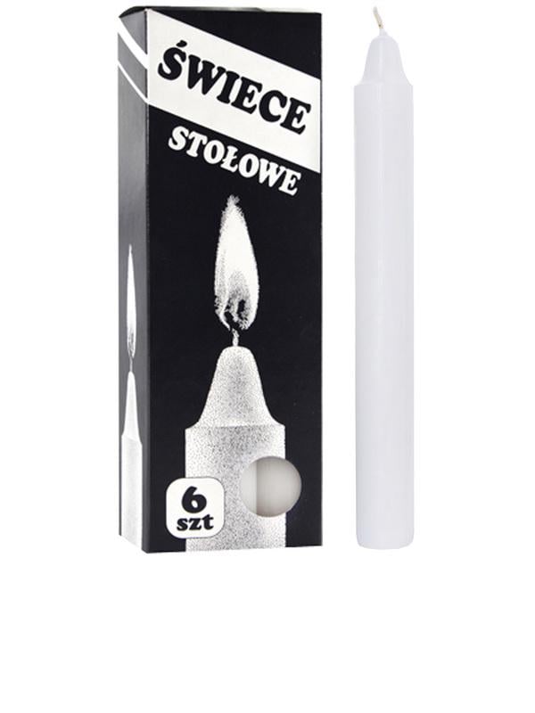 Свечи толстые 6 шт. 15 см (01176)