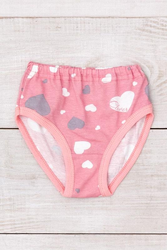 Труси класичні для дівчинки з принтами Носи Своє р. 28 Пудровий (272-002V)