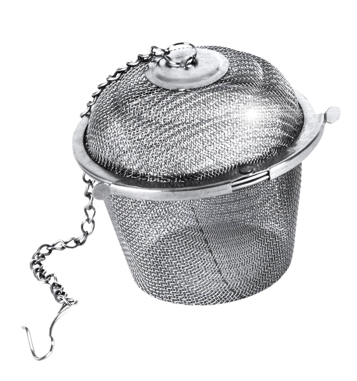 Сито для заваривания чая BRS многоразовое из нержавеющей стали Silver (452296709) Сито для заваривания чая BRS многоразовое из нержавеющей стали Silver (452296709)