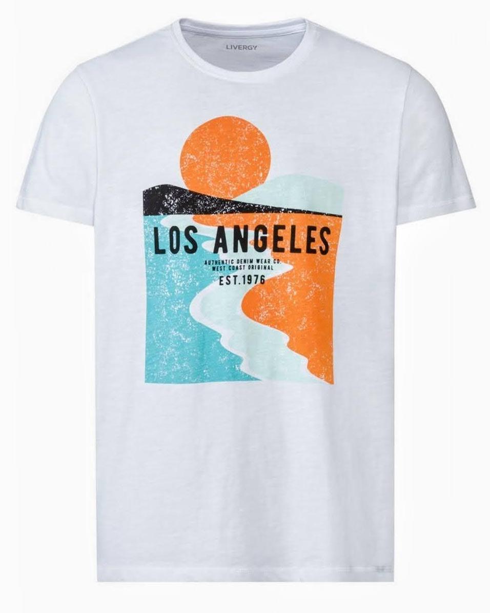 Футболка чоловіча Livergy бавовняна XL Білий (354332_018_1)