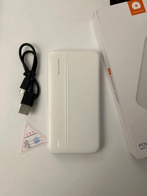 Повербанк WUW Y93 10000 mAh 2x USB Micro Type-C Білий (2493) - фото 3 Повербанк WUW Y93 10000 mAh 2x USB Micro Type-C Білий (2493) - фото 3