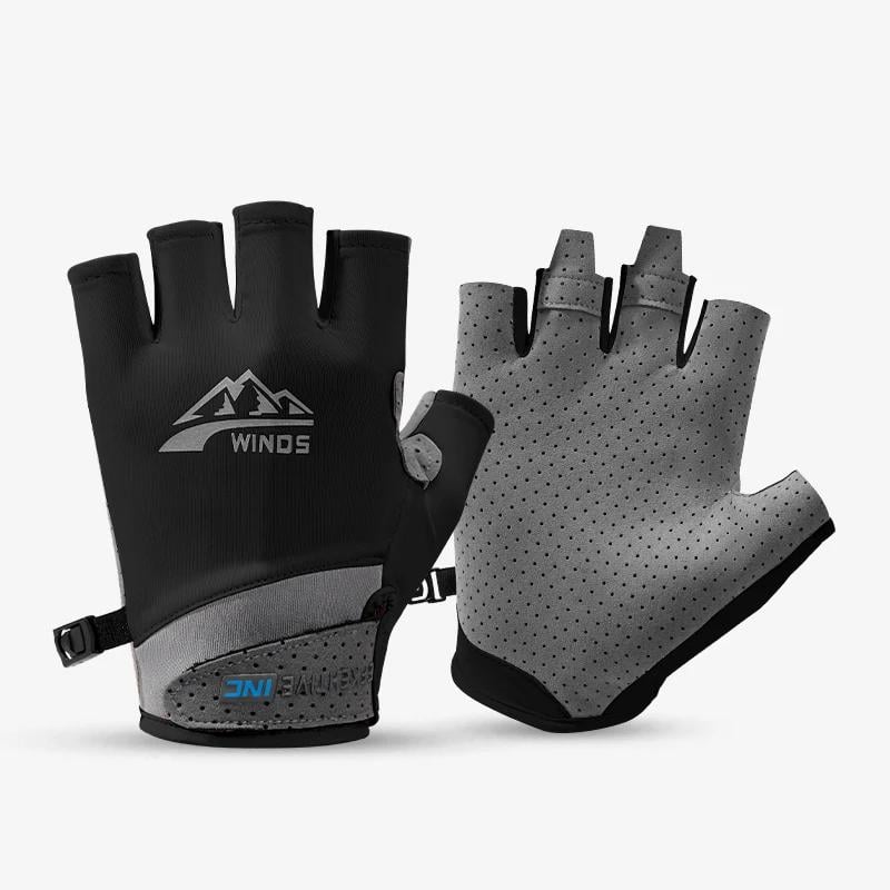 Перчатки без пальцев GDragon для фитнеса велоспорта тренажерного зала спортивные женские Черный Перчатки без пальцев GDragon для фитнеса велоспорта тренажерного зала спортивные женские Черный