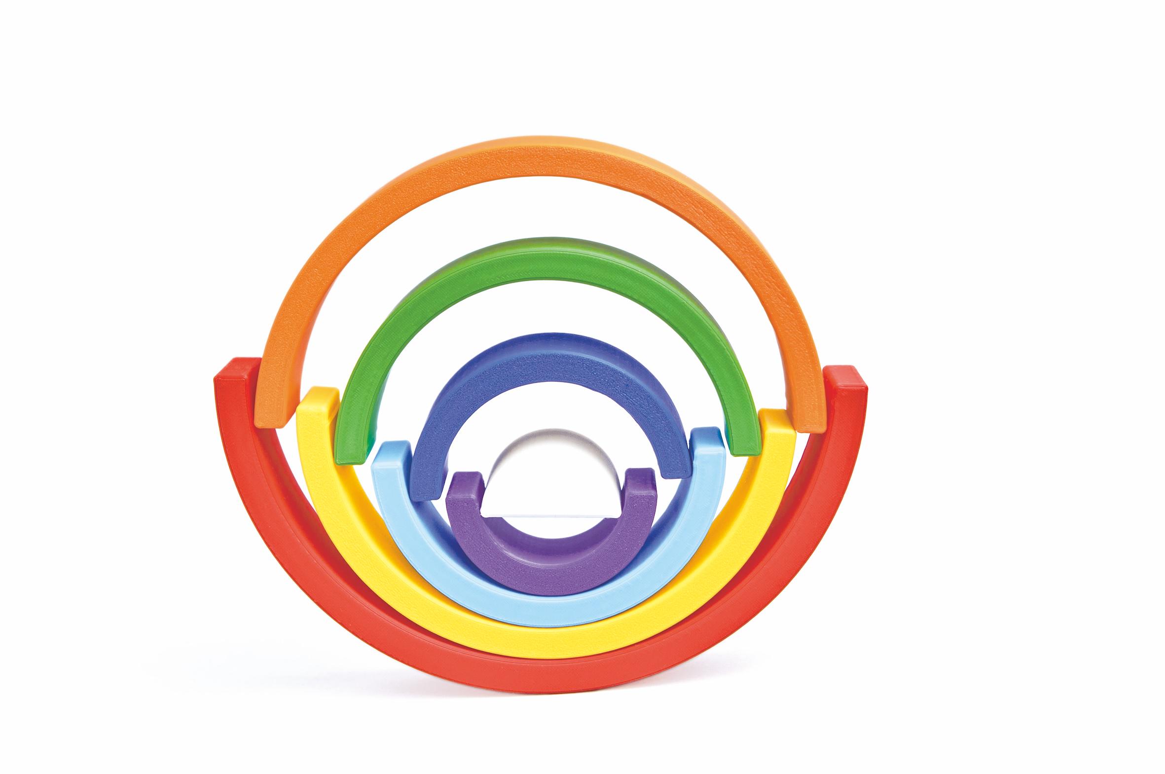 Игровой набор Биллинсир пирамидка TheaSmart | Радуга (23014) - фото 5 Игровой набор Биллинсир пирамидка TheaSmart | Радуга (23014) - фото 5