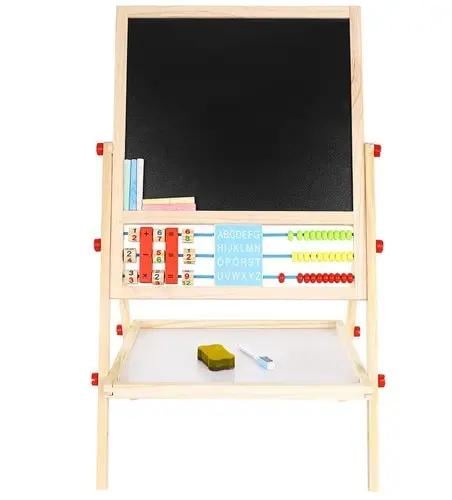 Мольберт двусторонний Kruzzel деревянный (27791606) - фото 4 Мольберт двусторонний Kruzzel деревянный (27791606) - фото 4