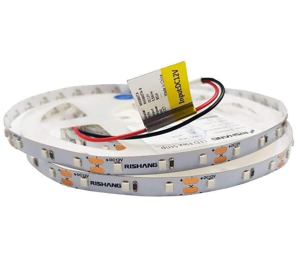 Светодиодная лента 2835-60-IP33-B-8-12 RN0860TA-B e-pcb Синий (16999)