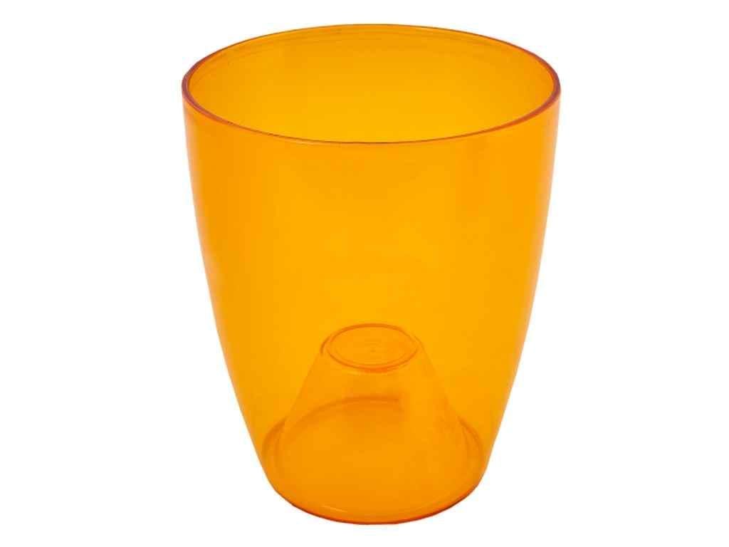 Горшок для цветов Алеана 1 л Орхидея 12х14 см Бурый (861659) - фото 1