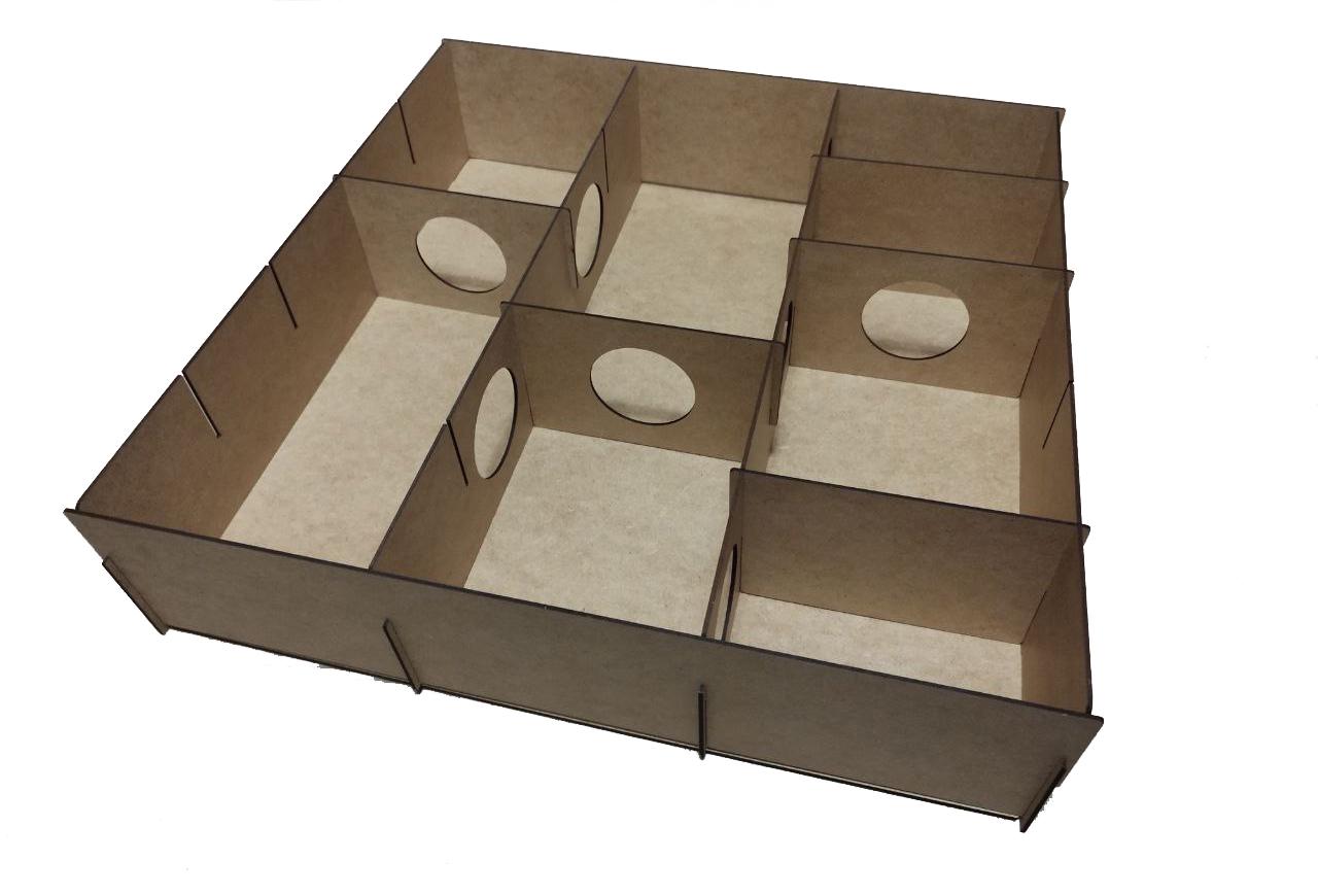 Игрушка для хомяков и мышей и других маленьких животных ДВП 49х49х11,5 см (23802544)