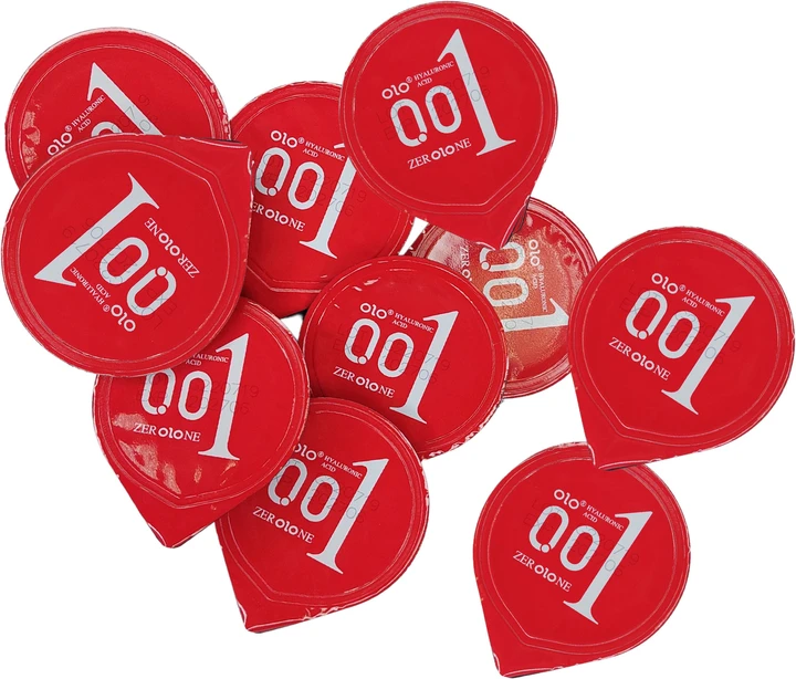 Презервативи OLO ZerolONE 0,01 мм з розігріваючим збуджуючим ефектом ультратонкі 10 шт. - фото 2