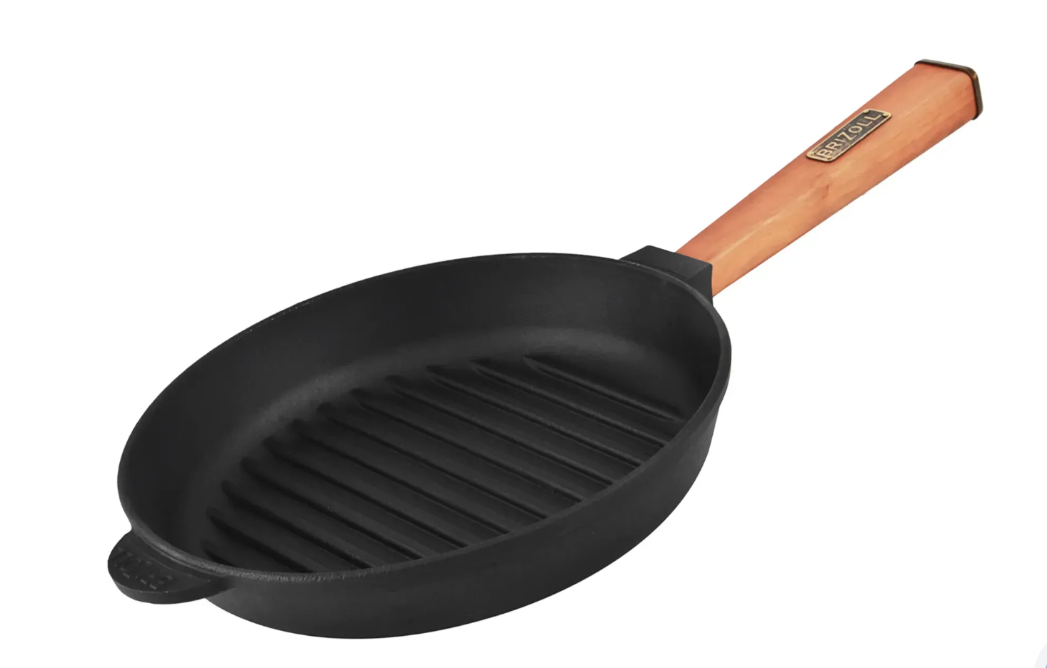 Сковорода-гриль чугунная Optima 280х50 мм Черный (O2850G-P)