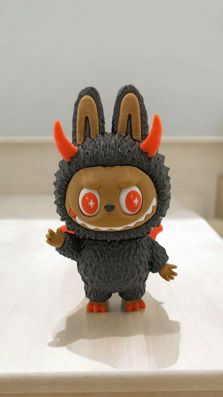 Детская игровая фигурка Лабубу Демон 3Д пластиковая (27471997) - фото 4