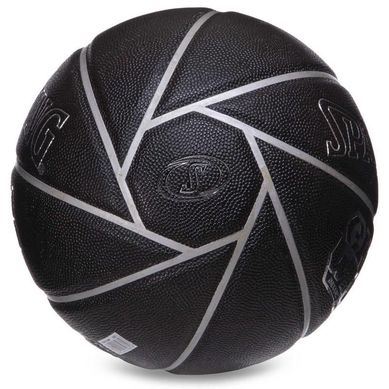 М'яч баскетбольний Zelart SPALDING 76998Y GLOW WIND №7 Чорний (DR006105) - фото 4 М'яч баскетбольний Zelart SPALDING 76998Y GLOW WIND №7 Чорний (DR006105) - фото 4