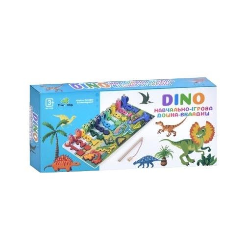Доска-вкладыш Limo Toy Dino учебно-игровая (MD 2758)