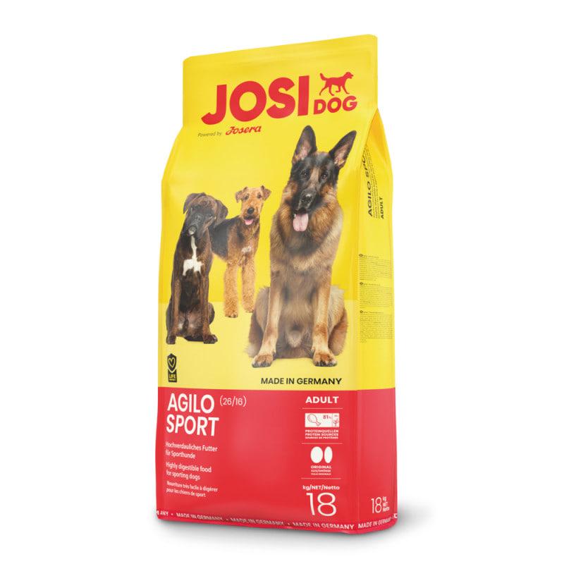 Корм JosiDog Agilo Sport для дорослих активних собак 18 кг (50007083)
